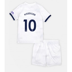 Tottenham Hotspur James Maddison #10 Dětské Domácí dres komplet 2023-24 Krátký Rukáv (+ trenýrky)
